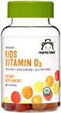 Amazon Brand - Mama Bear Organic Kids Vitamin D3 25 mcg (1000 IU) per serving, Bone and Immune Health, 80 Gummies