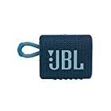 JBL Go 3: Portable Speaker with Bluetooth, Builtin Battery, Waterproof and Dustproof Feature Blue JBLGO3BLUAM