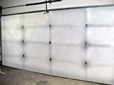 NASATECH White Pre-Cut 1 Car & 2 Car Garage Door Insulation Kit Reflective Foam