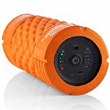 URBNFit Vibrating Foam Roller - Electric Muscle & Back Roller w/ 5 Speeds for Physical Therapy Exercise, Deep Tissue Massage, Post Workout Recovery and Trigger Point Release﻿