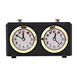 Chess Clock, Tournament Analogue Chess Clock Timer Count Up Count Down Timer, Professional Chess Clock Game Timer for Chinese Chess, International Chess Board Game