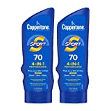 Coppertone Sport Sunscreen Lotion, Broad Spectrum SPF 70 Sunscreen Multi Pack, 7 Fl Oz, Pack of 2
