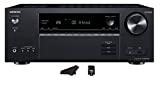 Onkyo TX-NR6050 7.2 Channel Network Home Theater | Smart AV Receiver | 8K/60, 4K/120Hz | 90W | HDR | VRR | DTS | Dolby Atmos | ALLM | QFT | Includes Kwalicable Micro SD Card & Cleaning Cloth