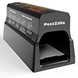 GIDEON PestZilla Electronic Rodent Zapper Trap, Mouse and Rat Trap Killer - Trap That Works for Rats, Squirrels, Mice, and Big Rodents Poison Free