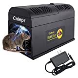 Electronic Rat Trap 7000V Shock Kill Rodent Zapper with Powerful Voltage Humane Electronic Pest Control Mouse Traps Mess Free Operation Rodent Trap【2022 Upgrated】