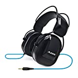 Alesis DRP100 - Audio-Isolation Electronic Drums Headphones for Monitoring, Practice or Stage Use with 1/4' Adapter and Protective Bag