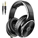 OneOdio Wired Headphones - Over Ear Headphones with Noise Isolation Dual Jack Professional Studio Monitor & Mixing Recording Headphones for Guitar Amp Drum Keyboard Podcast PC Computer