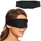 ALASKA BEAR Sleep Mask 2022 Headband Design, 100 Blackout Eye Cover for Men Women Side Sleeper, Comfortable Soft Eyeshades for Sleeping Night Shift, Black