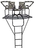 X-Stand Treestands The Comrade X 18' Two Man Ladderstand, Black