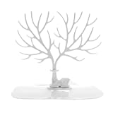 YFLY Antique Birds Tree Stand Jewelry Display,Necklace Earring Bracelet Holder Organizer Rack Tower