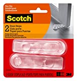 Scotch Door Stop SP947NA, Clear, 2 count, Pack of 1