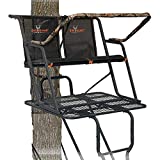 BIG GAME The Spector XT 2-Person Ladder Stand, 17ft, Black