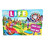 Hasbro Gaming The Game of Life Game, Family Board Game for 2-4 Players, Indoor Game for Kids Ages 8 and Up, Pegs Come in 6 Colors