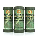 Arcturus Camo Face Paint Sticks - 6 Camouflage Colors in 3 Double-Sided Tubes | Compact Camo Concealment for Hunting, Paintball, Airsoft or Military Use