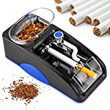 NEWTRY Cigarette Rolling Machine, Automatic Roller, Electric Mini Tobacco Injector(Blue)