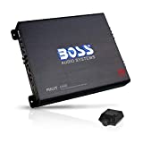 BOSS Audio Systems R3400D Class D Car Amplifier - 3400 High Output, 1 Ohm Stable, Digital, Monoblock, Mosfet Power Supply, Great for Subwoofers