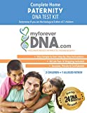 My Forever DNA - Paternity DNA Test Kit (2 Children + 1 Alleged Father) Includes All Lab Fees & Shipping to Lab 24 DNA (Genetic) Marker Test Accurate Results in 1-3 Business Days