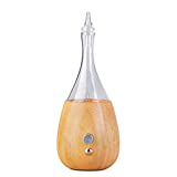 Vintage Nebulizing Pure Plant Essential Oil Aromatherapy Diffuser 7 Colors Adjustable Mist Humidifier -Premium Home & Professional Use, No Heat No Water for Bedroom (Raindrop)