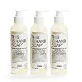 Evolved By Nature Liquid Hand Soap, Rosemary Lemon Essential Oils, Moisturizing Naturally Derived Ingredients Biodegradable Hand Wash, Pack of 3 (10 oz)