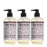 Mrs. Meyer's Liquid Hand Soap, Cruelty Free and Biodegradable Hand Wash Formula Made with Essential Oils, Lavender Scent, 12.5 oz - Pack of 3