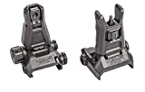 Magpul MBUS PRO Flip Up Steel Front Sight Black MAG275 Bundle with MBUS PRO Rear Sight Black MAG276 Made in USA