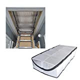 Attic Stairway Insulation Cover - Premium Energy Saving Attic Stairs Door Ladder Insulator Pull Down Tent with Zipper 25 in x 54 in x 11In (Attic Cover)