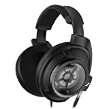 SENNHEISER HD 820 Over-the-Ear Audiophile Reference Headphones - Ring Radiator Drivers with Glass Reflector Technology, Sound Isolating Closed Earcups, Includes Balanced Cable, 2-Year Warranty (Black)