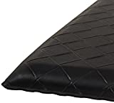 Amazon Basics Anti-Fatigue Standing Comfort Mat for Home and Office - 20 x 36-Inch, Black
