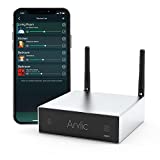 Arylic WiFi & Bluetooth Home Amplifier,TPA3116 with 50+50W 24V DC/2.0 Stereo Channel,Airplay 1 DLNA,Multiroom/multizone Sync, 24bit 192 kHz HiFi Audio Streaming Integrated for speakers-Up2stream A50+