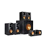 Klipsch Synergy Black Label B200 5.1 Powerful and Efficient Cinema-Quality Home Theater System with 10' Front-Firing Subwoofer and Tractrix Horn Technology for Hours of Enjoyment