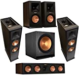 Klipsch Reference Premiere RP-280FA 5.1 Home Theater System, Walnut/Black