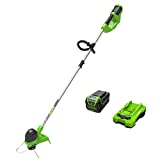 Greenworks 40V 12' Cordless String Trimmer, 4.0Ah Battery and Charger Included