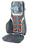 HoMedics Gentle Touch Gel Deluxe Shiatsu Neck, Shoulder and Back Massage Cushion with Heat with Deep Kneading Shiatsu Massage and Air Compression
