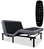 iDealBed 4i Custom Adjustable Bed Base, Wireless, Massage, Dual USB Charge, Nightlight, Zero-Gravity, Anti-Snore, Memory Pre-Sets, Pressure Relief (TwinXL)