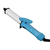Ceramic Mini Curling Iron for Short Hair, Compact Lightweight Hair Curler for Travel, 1 Inch Heat-Up Fast Curling Wand for Touch Ups, Auto Shut Off