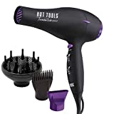 HOT TOOLS Pro Artist Tourmaline 2000 Turbo Hair Dryer | Lightweight with Quiet Blowout Results