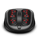 Nekteck Foot Massager with Heat, Shiatsu Heated Electric Kneading Foot Massager Machine for Plantar Fasciitis, Built-in Infrared Heat Function and Power Cord