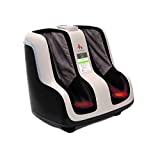 Human Touch Reflex SOL Foot and Calf Massager Machine with Heat, Shiatsu Deep Kneading, Under Foot Rollers, Delivers Relief for Tired Muscles and Plantar Fasciitis, Fits feet up to Men Size 12