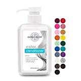 KERACOLOR Clenditioner SILVER Hair Dye - Semi Permanent Hair Color Depositing Conditioner, Cruelty-free, 12 Fl. Oz