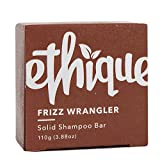 Ethique Solid Shampoo Bar for Dry or Frizzy Hair - Natural, Eco-Friendly, Sustainable, Plastic Free - Frizz Wrangler, 3.88oz (Pack of 1, up to 80 uses)