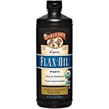 Barlean's Lignan Flaxseed Oil from Cold Pressed Flax Seeds - 7,230mg ALA Omega 3 Fatty Acids for Improving Heart Health - Vegan, USDA Organic, Non GMO, Gluten Free - 32-Ounce
