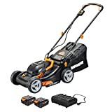 Worx WG743 40V Power Share 4.0Ah 17' Cordless Lawn Mower (Batteries & Charger Included)