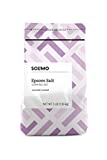 Amazon Brand - Solimo Epsom Salt Soaking Aid, Lavender Scented, 3 Pound
