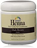 Rainbow Henna Persian Dark Brown Hair Color 4 Oz, (2 pack)