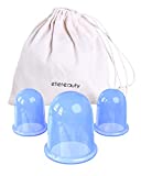 Silicone Cupping Therapy Massage Set: Anti Cellulite Cupping Body Suction Cups Therapy, Facial Silicone Vacuum Cupping Muscle Rubber Cup for face Leg