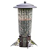 Perky-Pet 334-1SR Squirrel-Be-Gone Max Bird Feeder with Flexports – 4 Lb