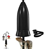 Raccoon Stopper Bird Feeder Baffle Guard – Pole Mount and Hanging - No Need to Take Down Pole Model Easy to Install,Wrap Around Stopper Stops Raccoons Protect Bird Feeder Feeders