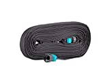 Rocky Mountain Goods Flat Soaker Hose - Heavy Duty Double Layer Design - Saves 70% Water - Consistent Drip Throughout Hose - Leakproof Guarantee - Garden/Vegetable Safe (25FT)
