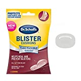 Dr. Scholl's BLISTER CUSHION with Duragel Technology, 6ct // Heal and Prevent Blisters with Cushioning that is Sweat-Resistant, Thin, Flexible and Nearly Invisible
