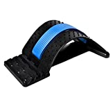 Back Stretcher, Lumbar Back Pain Relief Device(4 Level), Spine Deck/Borad Multi-Level Back Massager Lumbar, Pain Relief for Herniated Disc, Sciatica, Scoliosis, Lower and Upper Back Stretcher Support